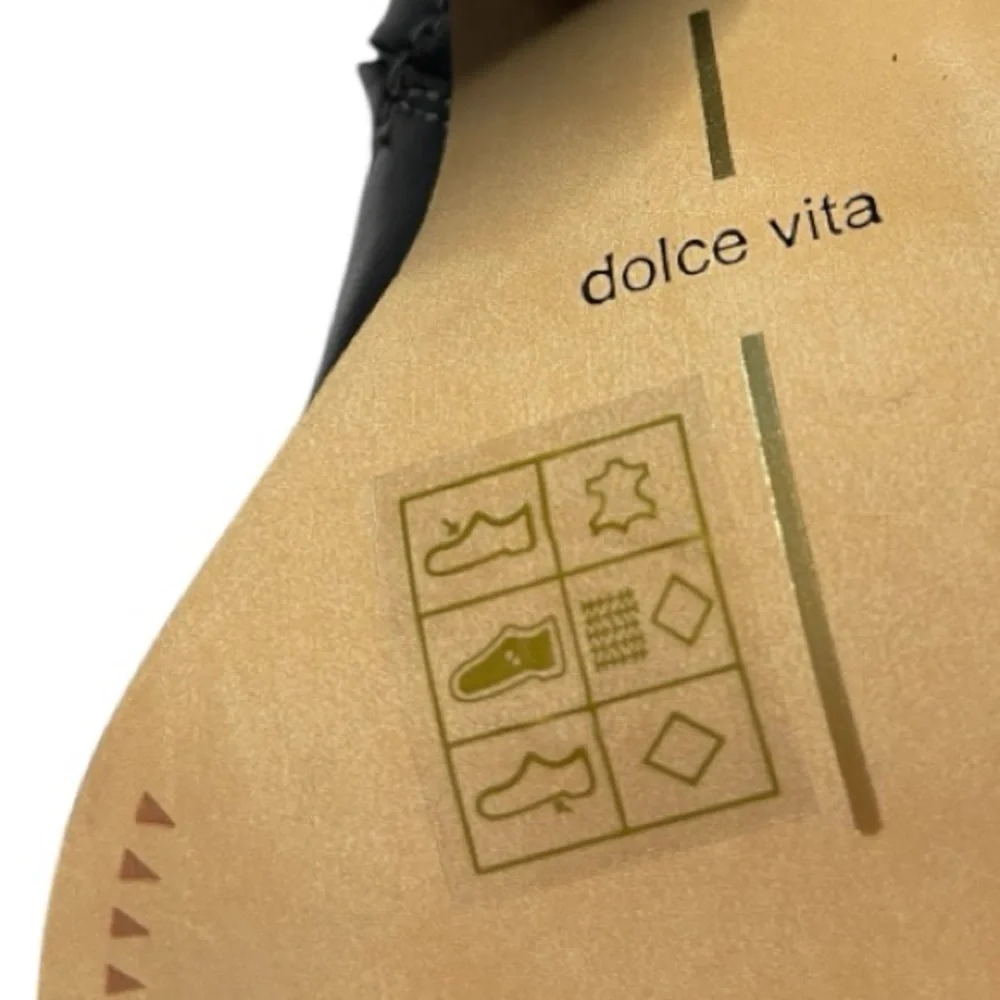 Dolce Vita Blanch Black and White Western Boots NIB - Picture 6 of 6